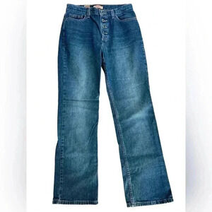 Zena Blue Straight Leg Jeans
